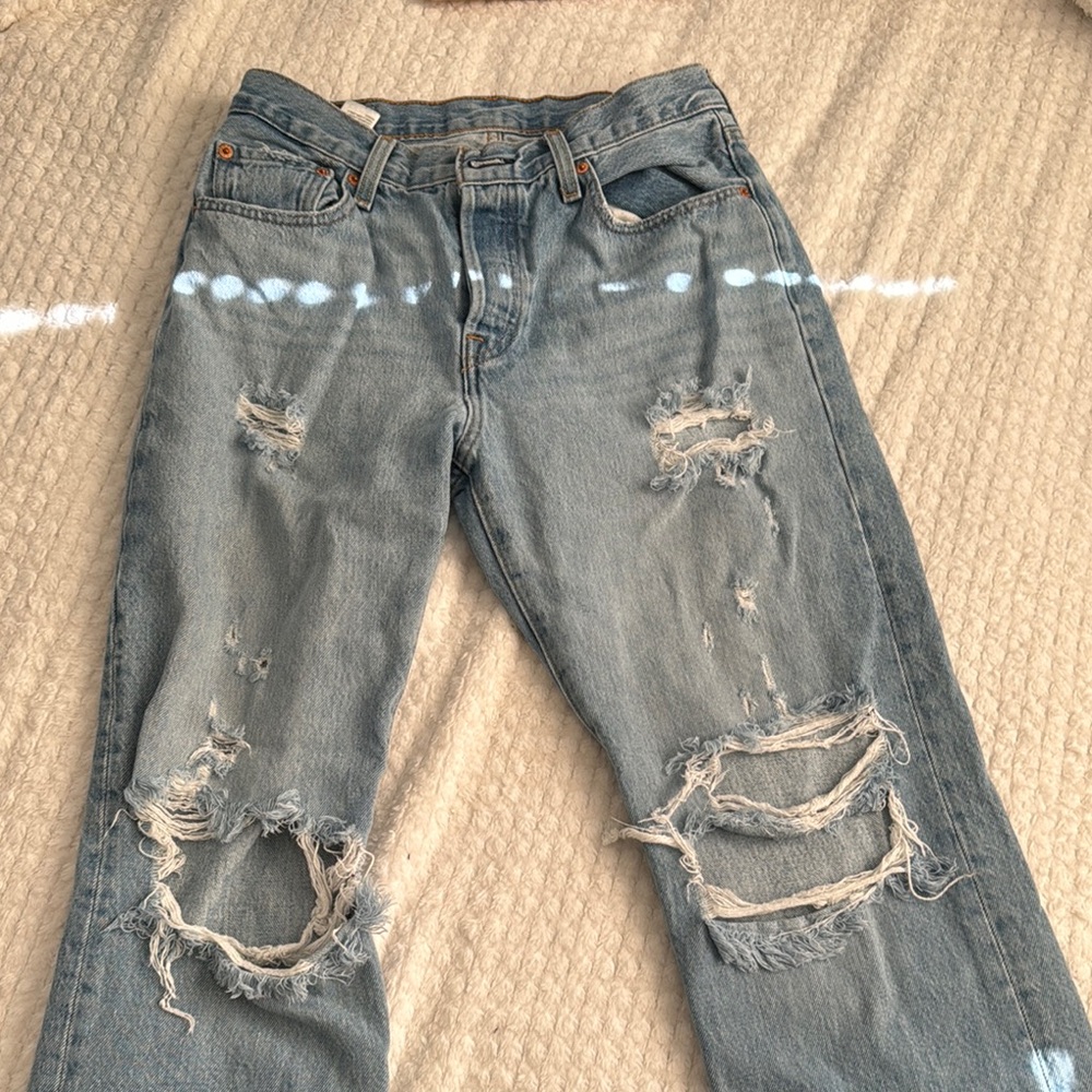 Light Blue Levi Jeans